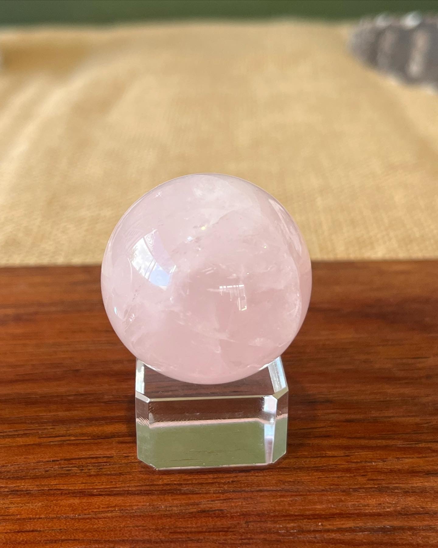 Rose Quartz Spheres - Diameter 3.5cm / 35mm