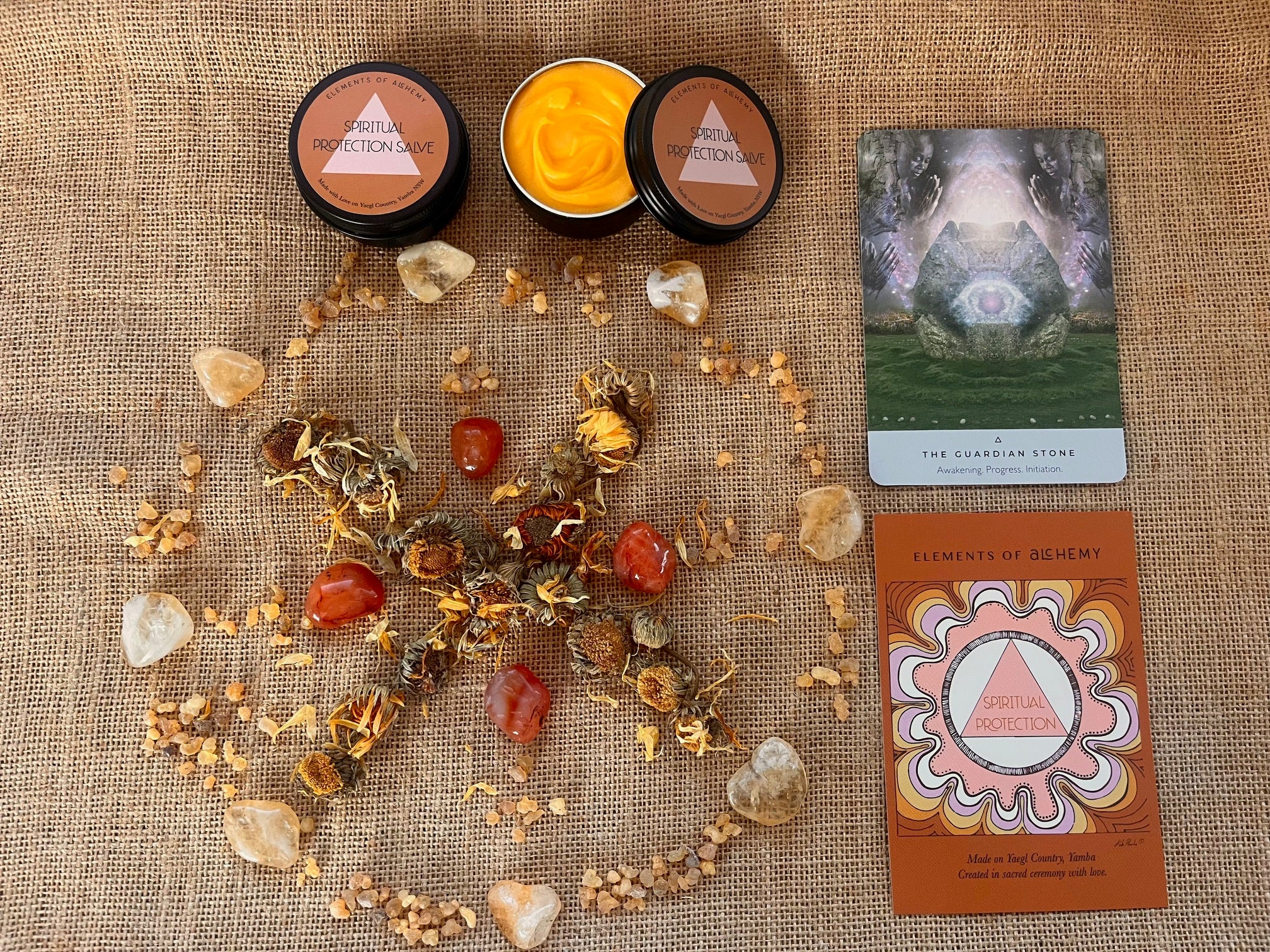 Spiritual Protection Salve With Mugwort Healing Herb Code