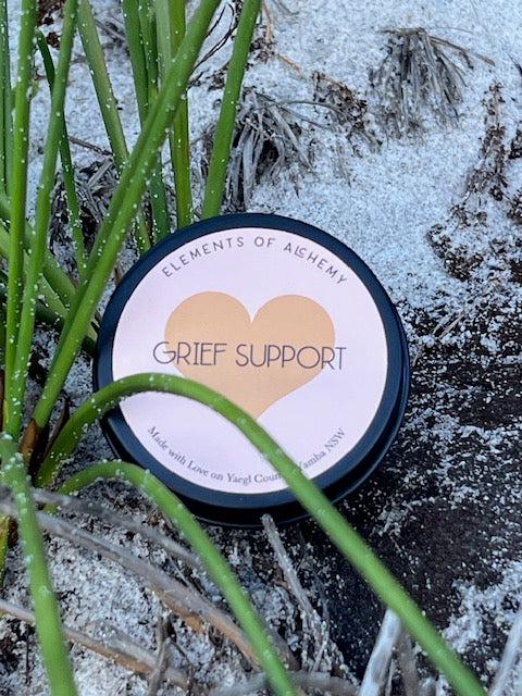 Grief Support Balm With Rosemary Healing Herb Code