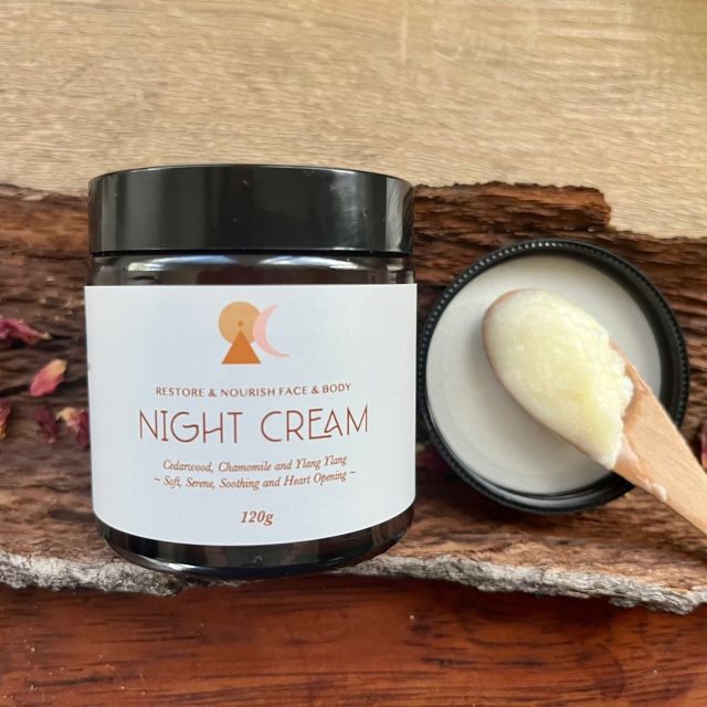 Night Cream for Face & Body - Restorative & Nourishing 120 Grams