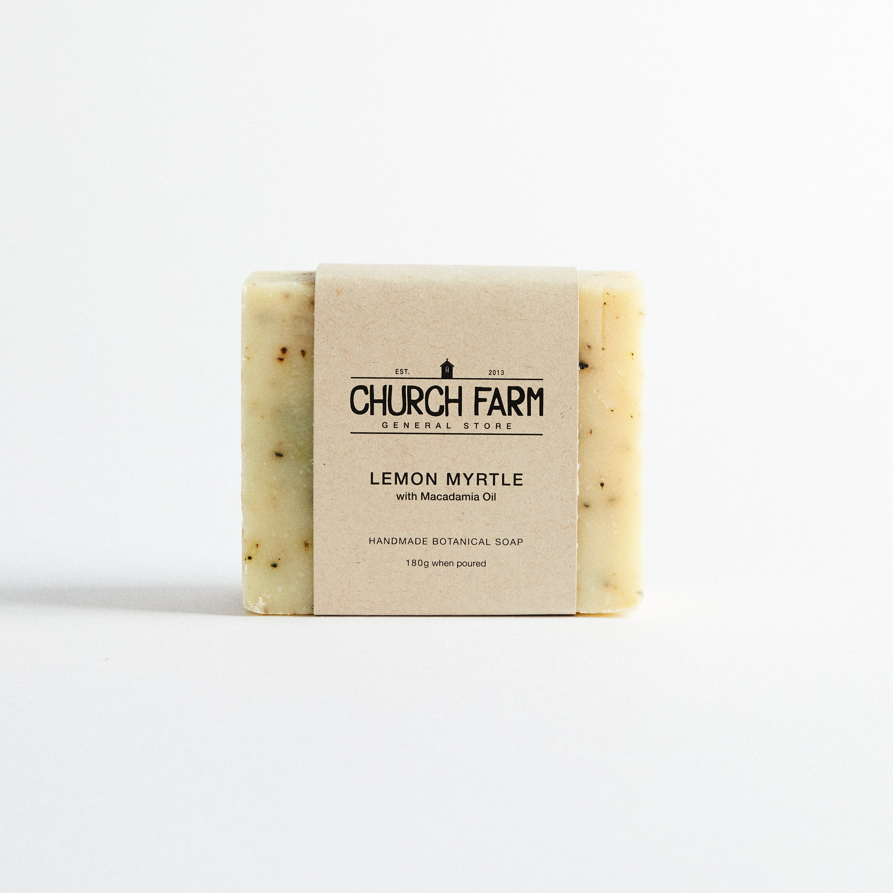 Lemon Myrtle with Macadamia Oil Soap - Church Farm